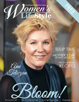 Ann Teliczan on the cover of Women's Lifestyle magazine.